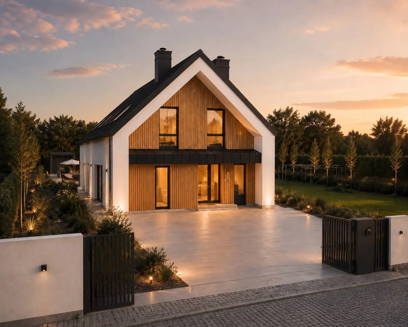 Designerhaus Schlüsselfertiges KFW40QNG Einfamilienhaus in Ruhiger Lage von Lagerlechfeld/Untermeitingen