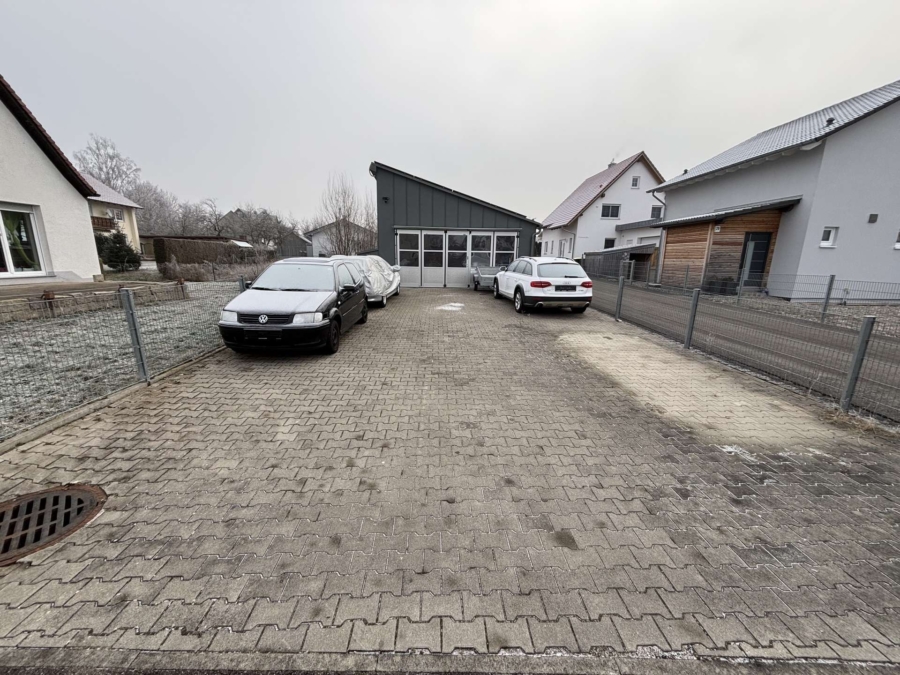 Werkstatt/Garagenfläche/Stellplätze auf Bauland, 86845 Großaitingen, Gewerbegrundstück