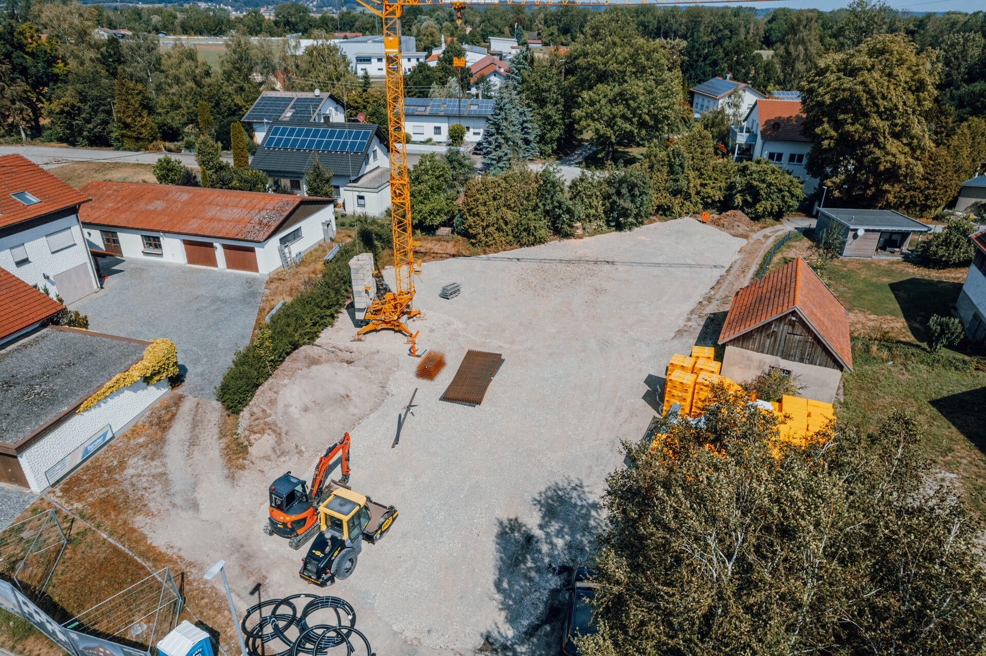 Baubeginn erfolgt ! Reihenhaus Haus 6 KfW-40-QNG- Standard