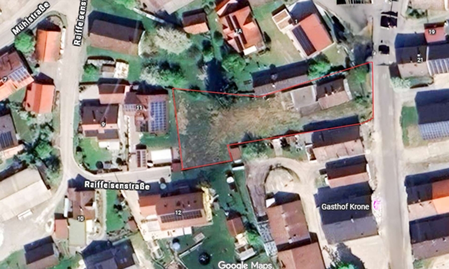 6 DHH (alt. 2 MFH / 4 EFH) mit Baugenehmigung, 86856 Hiltenfingen, Wohngrundstück