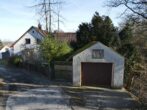 Renovierungsbedürftiges Ein- bis Zweifamilienhaus in idyllischer Sackgasse (Hanglage) in Schwabegg - Garage