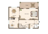 Grundriss EG - 1-2 Familienhaus mit viel Potenzial auf 1.497m² großem Grundstück in Schwabegg