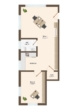 MC Grundriss - Bürofläche im 1. OG 53 m²